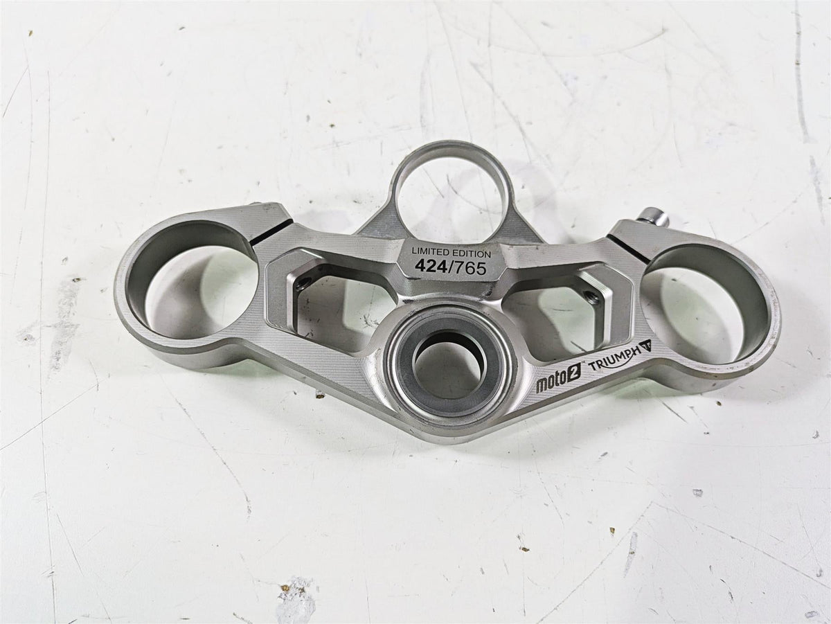 2020 Triumph Daytona 765 Moto2 Upper Triple Tree LIMITED # 424 50mm T2049790 {{ shop.shopifyCountryName }} - Mototech271