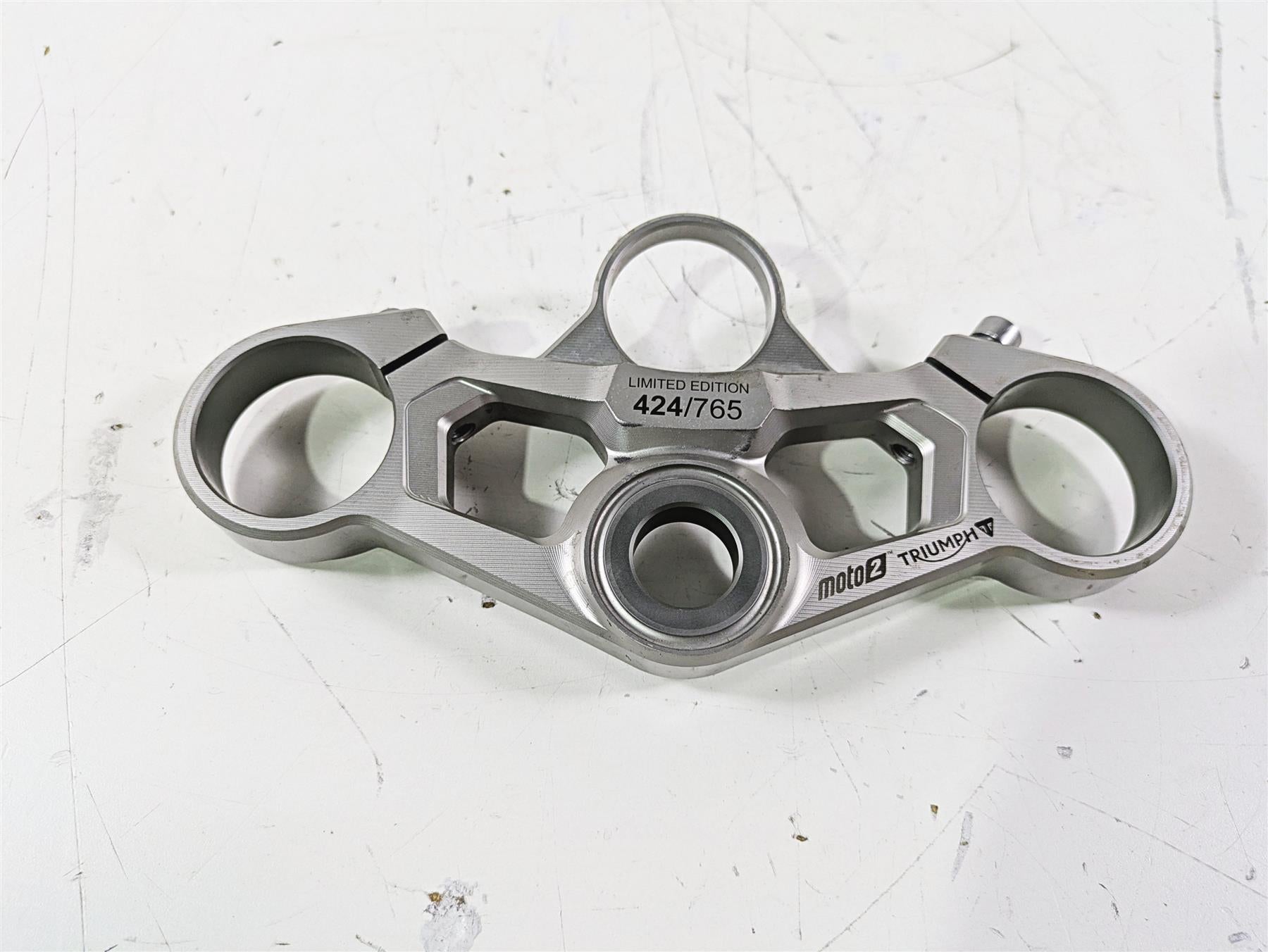 2020 Triumph Daytona 765 Moto2 Upper Triple Tree LIMITED # 424 50mm T2049790 | Mototech271