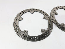Load image into Gallery viewer, 2015 BMW R1200 GS Adv K51 Front Brake Disc Rotor Set 305mm 34118526566

