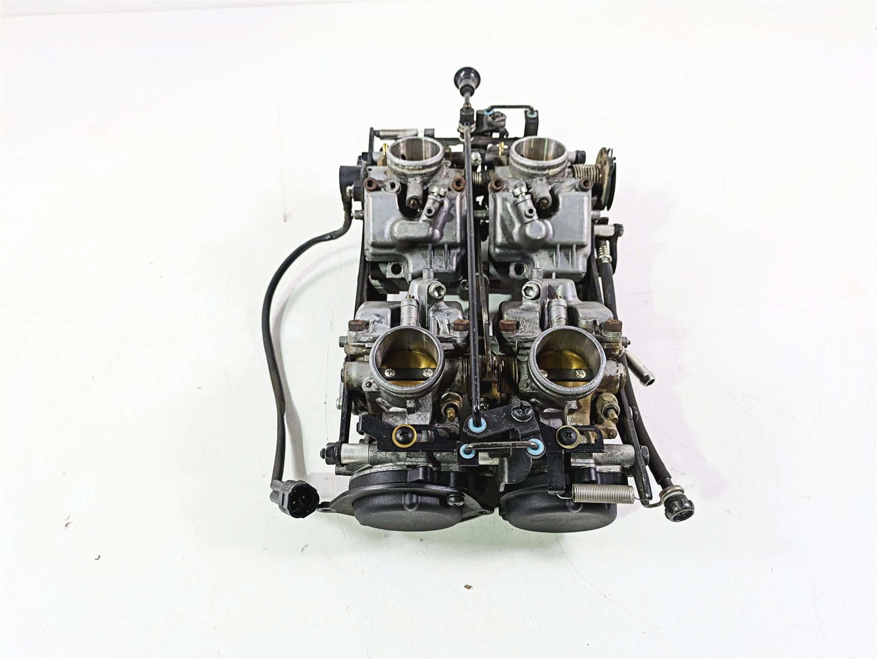 2008 Yamaha XVZ1300 Royal Star Carburetor Carb Set -Tested 4XY-14904-91-00 {{ shop.shopifyCountryName }} - Mototech271