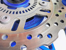 Load image into Gallery viewer, 2020 Kawasaki Z900 ZR900 Nice Straight 17x5.5 Rear Wheel Rim Blue 41073-0713-60J
