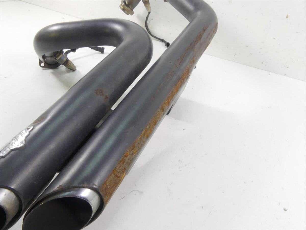 2007 Harley Sportster XL1200 Nightster Vance Hines Staggered Exhaust Pipes 47219 {{ shop.shopifyCountryName }} - Mototech271