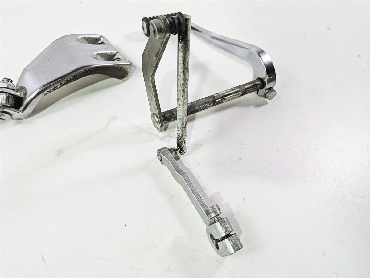 2008 Harley FXDL Dyna Low Rider 105TH Left Rider Mid Footpeg & Shifter 50639-90A {{ shop.shopifyCountryName }} - Mototech271