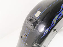 Load image into Gallery viewer, 2007 Harley Touring FLHRSE CVO Road King Rear Fender Black Ice - Dent 60275-07
