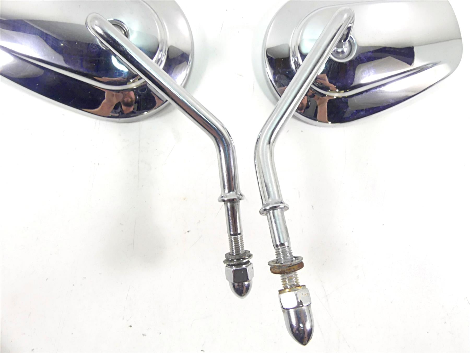 2004 Harley Touring FLHTCUI Electra Glide Rear View Chrome Mirror Set 91845-03B {{ shop.shopifyCountryName }} - Mototech271