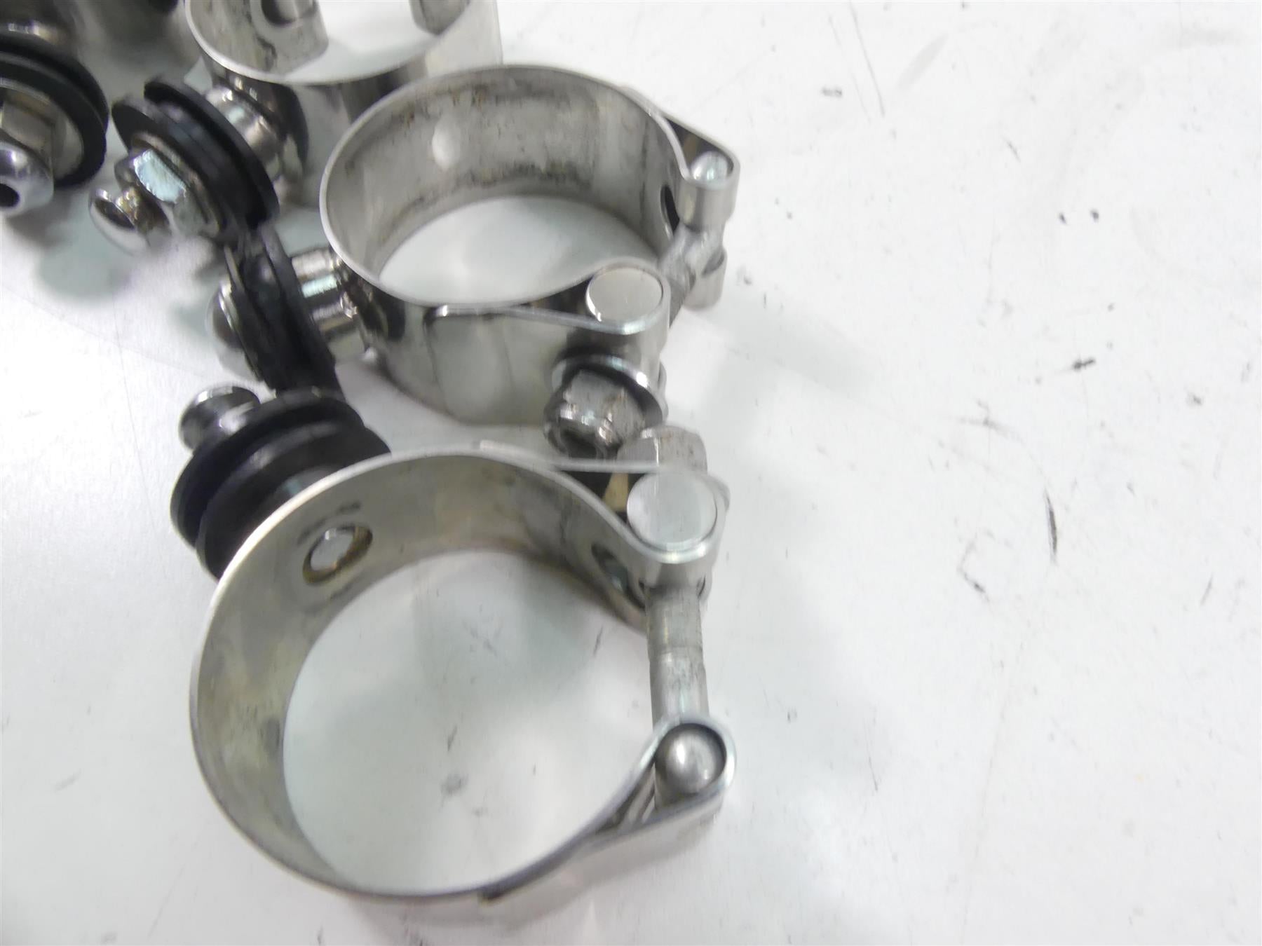 2004 Harley Softail FXSTD SE CVO Deuce 41mm Windshield Quickrelease Mount Clamp {{ shop.shopifyCountryName }} - Mototech271