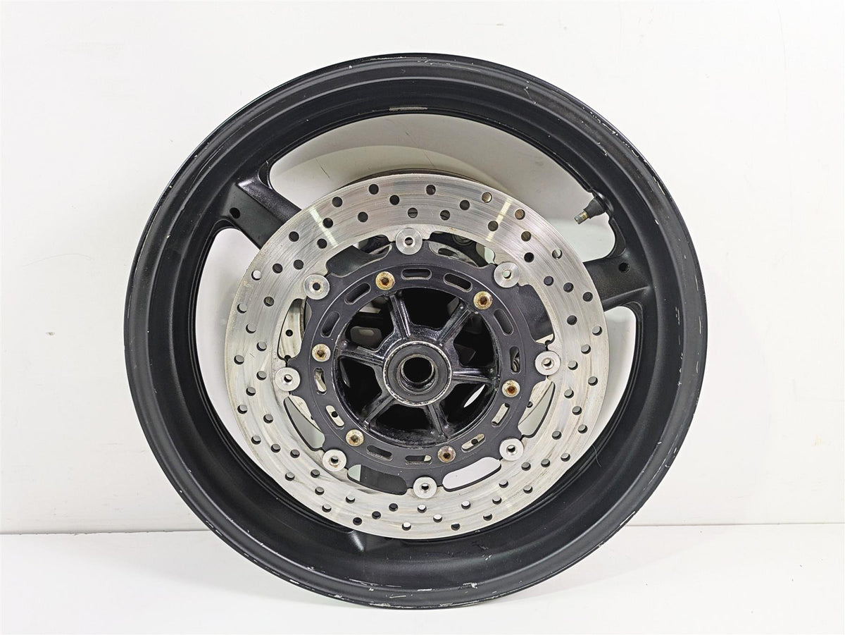 2002 Yamaha YZFR1 R1 Straight 17x3.5 Front Wheel Rim 5PW-25168-00-33 {{ shop.shopifyCountryName }} - Mototech271