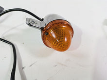 Load image into Gallery viewer, 2006 Triumph Rocket 3 Front Blinker &amp; Bracket Mount Set T2701111 T2701100 | Mototech271
