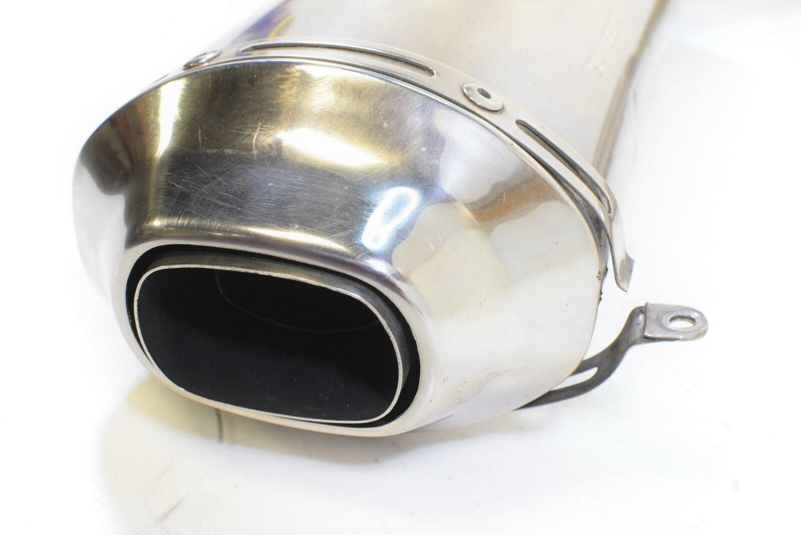2008 Ducati 848 Polished Exhaust Pipe Muffler Silencer Set 57411962C 57311992C {{ shop.shopifyCountryName }} - Mototech271