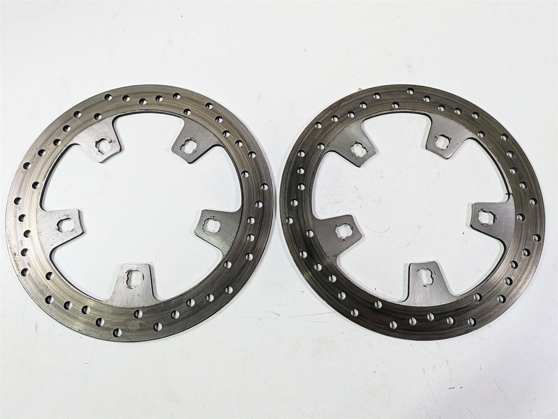 2021 Harley Touring FLTRX Road Glide Brembo Front Brake Rotor Disc Set 41500017 {{ shop.shopifyCountryName }} - Mototech271
