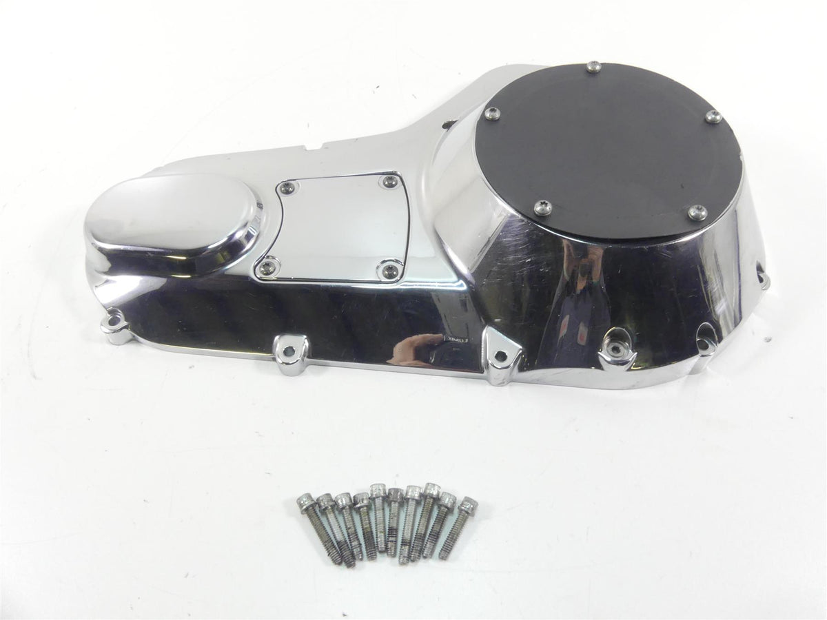 2005 Harley Touring FLHRSI Road King Outer Primary Drive Clutch Cover 60685-04A {{ shop.shopifyCountryName }} - Mototech271
