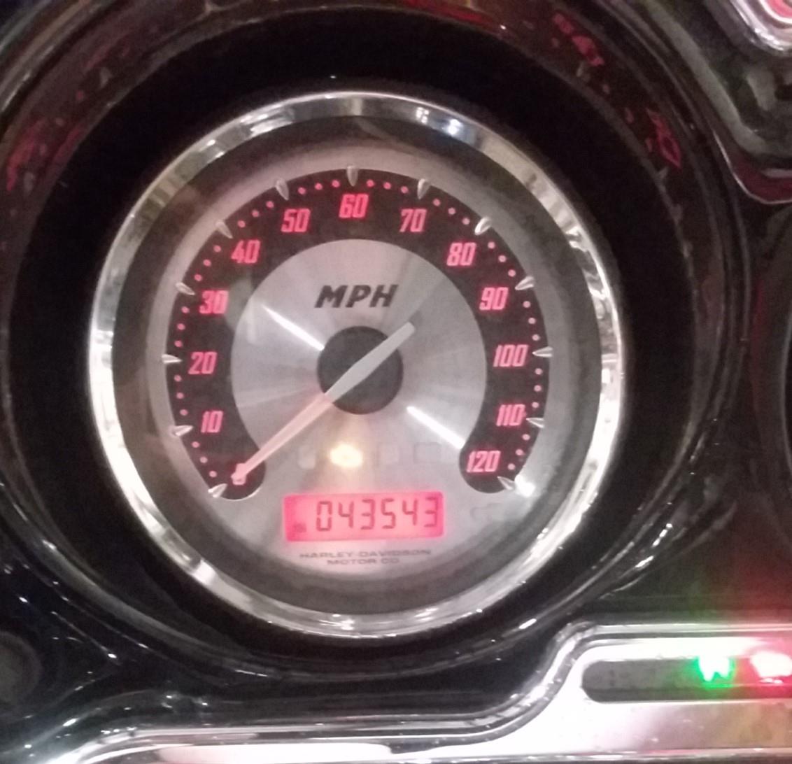 2007 Harley Touring FLHTCU SE CVO Electra Glide Speedometer -43K -Read 67516-04B {{ shop.shopifyCountryName }} - Mototech271