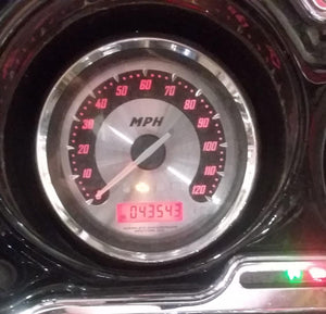 2007 Harley Touring FLHTCU SE CVO Electra Glide Speedometer -43K -Read 67516-04B