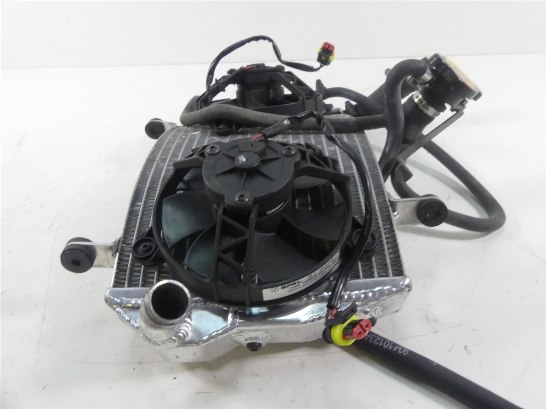 2013 Ducati Streetfighter 848 Upper Radiator Fans Reservoir Hoses -Read 54840831 {{ shop.shopifyCountryName }} - Mototech271