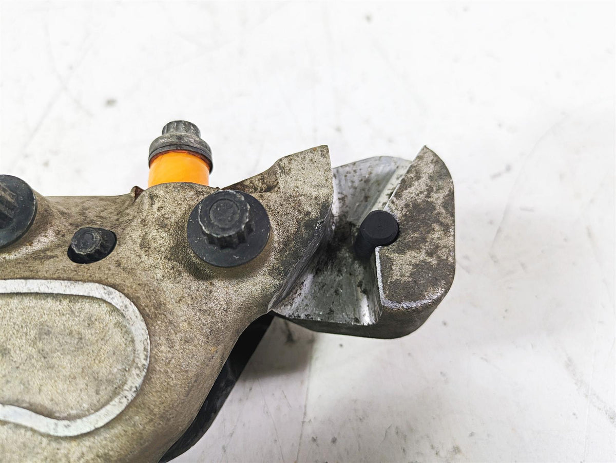 2003 Harley Touring FLHTCUI 100TH E-Glide Rear Brake Caliper & Bracket 44080-02C {{ shop.shopifyCountryName }} - Mototech271