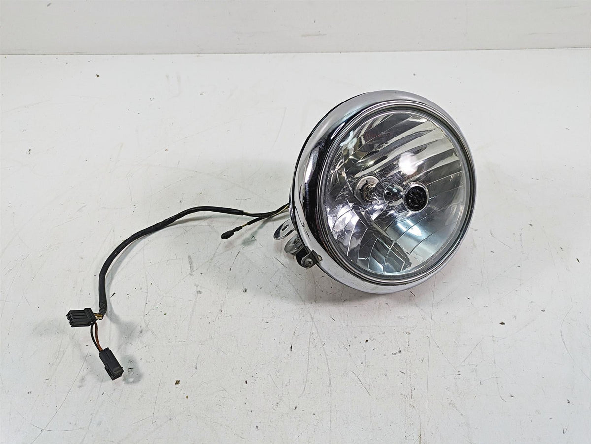 2013 Harley Softail FLSTFB Fat Boy Lo Headlight Head Light Lamp 73293-10A {{ shop.shopifyCountryName }} - Mototech271