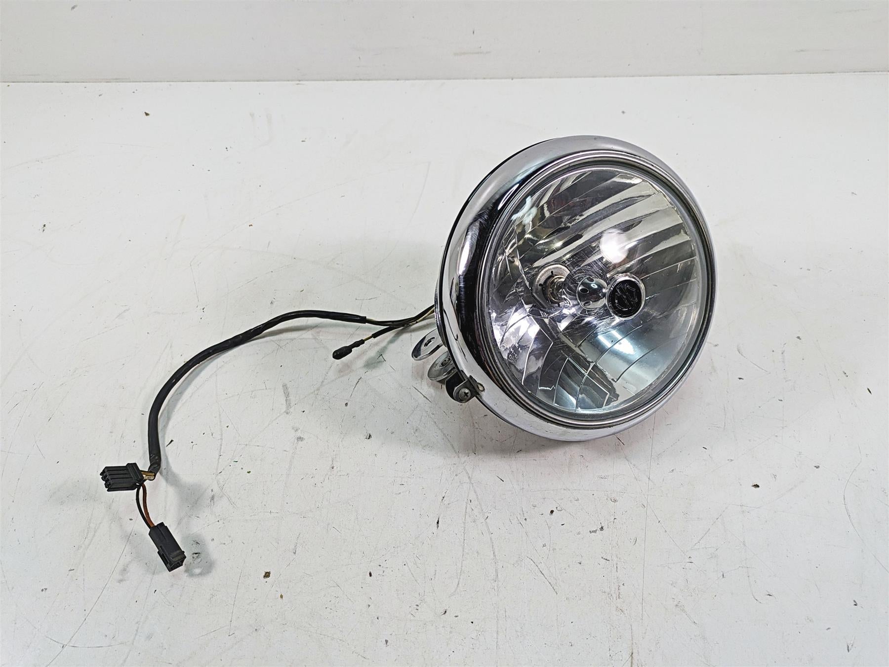 2013 Harley Softail FLSTFB Fat Boy Lo Headlight Head Light Lamp 73293-10A {{ shop.shopifyCountryName }} - Mototech271