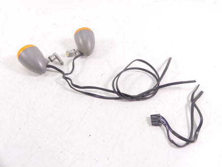 2009 Harley FXCW Softail Rocker Front Blinker Turn Signal Set - Read 69965-08 {{ shop.shopifyCountryName }} - Mototech271