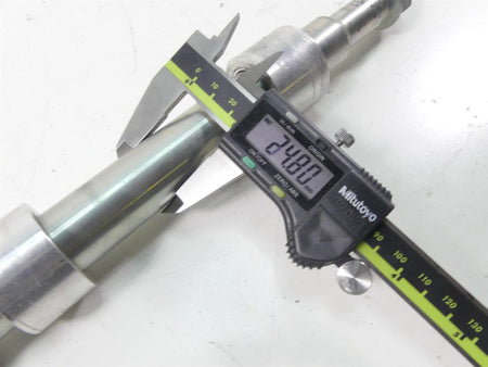 2010 Harley FXDWG Dyna Wide Glide Front 25mm Axle Wheels Spindle 41628-08 {{ shop.shopifyCountryName }} - Mototech271