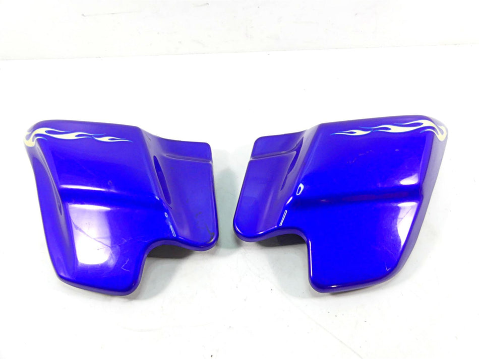 2007 Harley Touring FLHRSE CVO Road King Side Cover Set Candy Cobalt 66048-97 {{ shop.shopifyCountryName }} - Mototech271