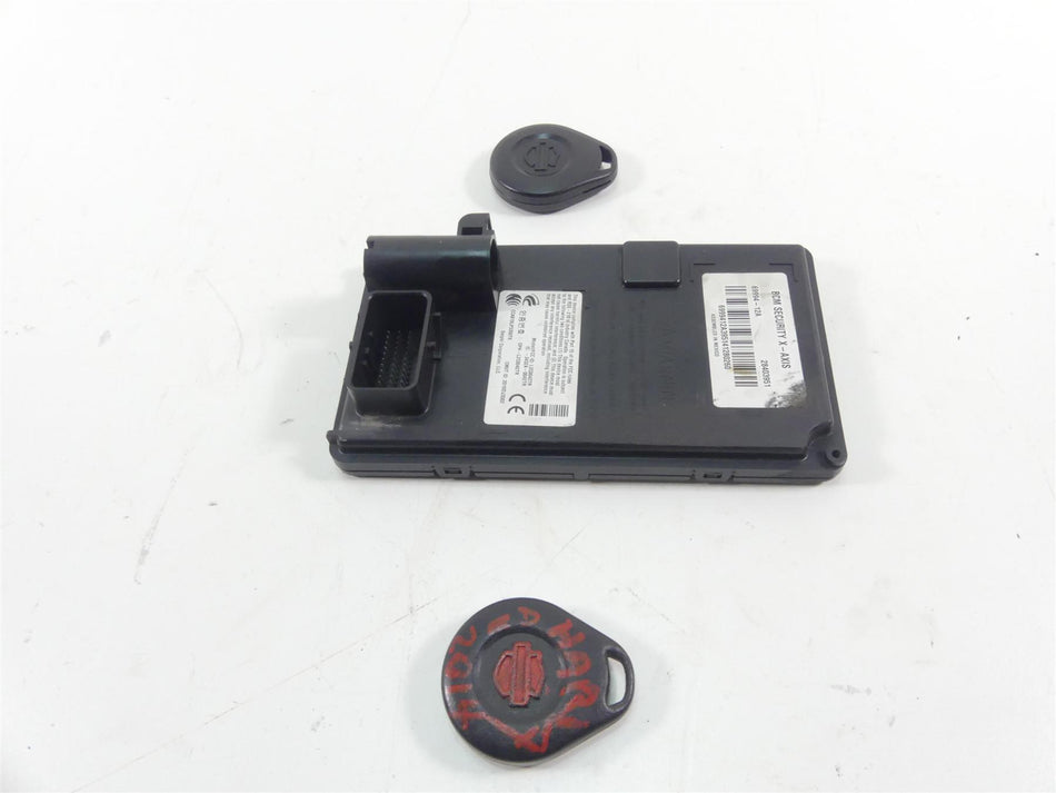 2014 Harley FXDF Dyna Fat Bob Bcm Security X-Axis & Fob Key Set 69994-12A {{ shop.shopifyCountryName }} - Mototech271