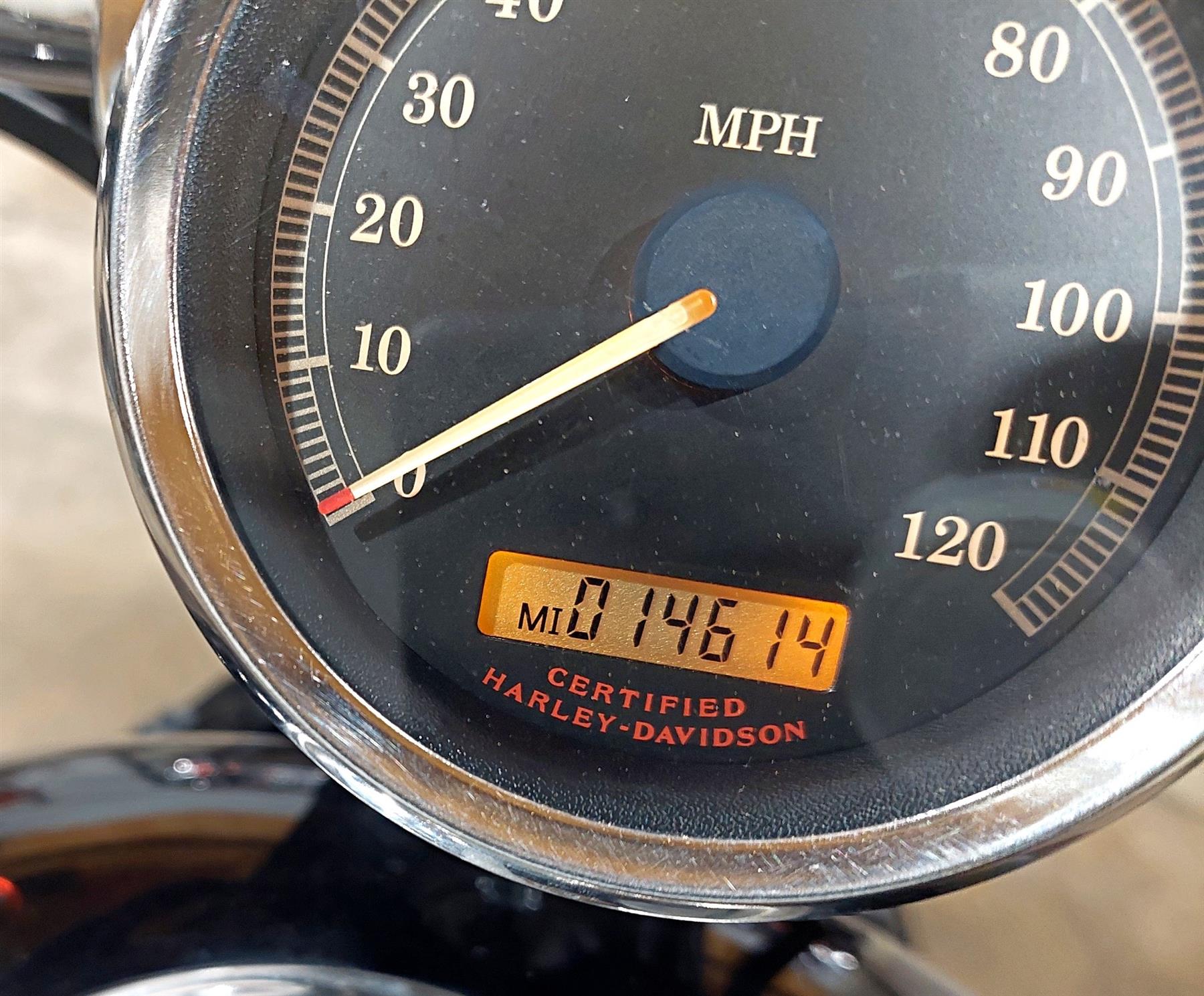 2005 Harley Sportster XL1200 C Speedometer Gauge Instrument 14k 67403-04 {{ shop.shopifyCountryName }} - Mototech271