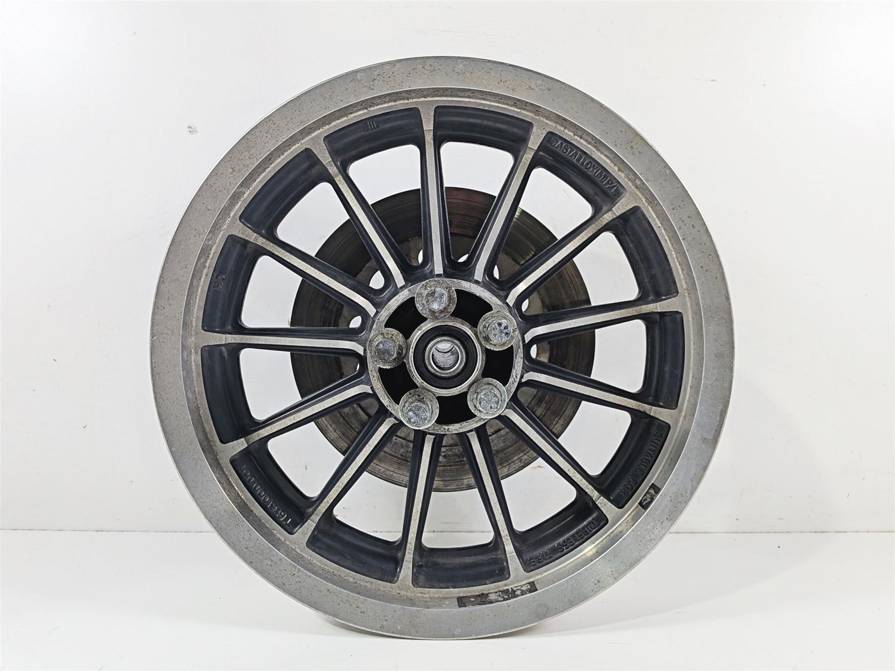 1998 Harley Dyna FXDL Low Rider 16x3 Rear Wheel 13 Spoke Cast 41012-96 {{ shop.shopifyCountryName }} - Mototech271