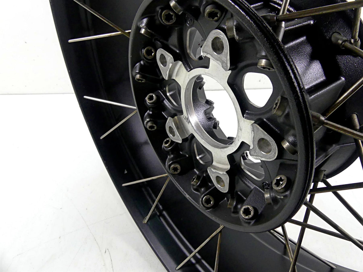 2016 BMW R1200GS Adv K51 Rear Wheel Rim Spoke Black 17x4.5 -Read 36318526651 {{ shop.shopifyCountryName }} - Mototech271