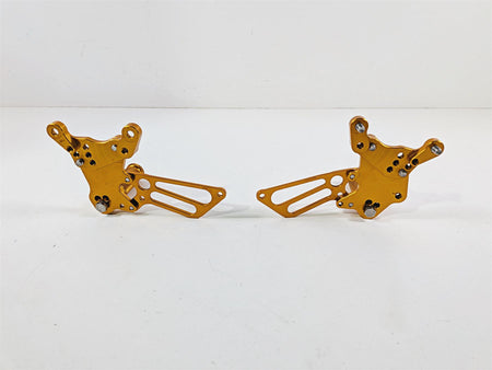 2007 Mv Agusta F4 1000R 312 Golden Aftermarket Foot Peg Rearset-Mototech271