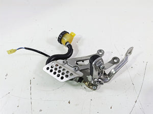 2005 Kawasaki ZX12R Ninja Right Footpeg & Brake Master Cylinder 35063-0069-458
