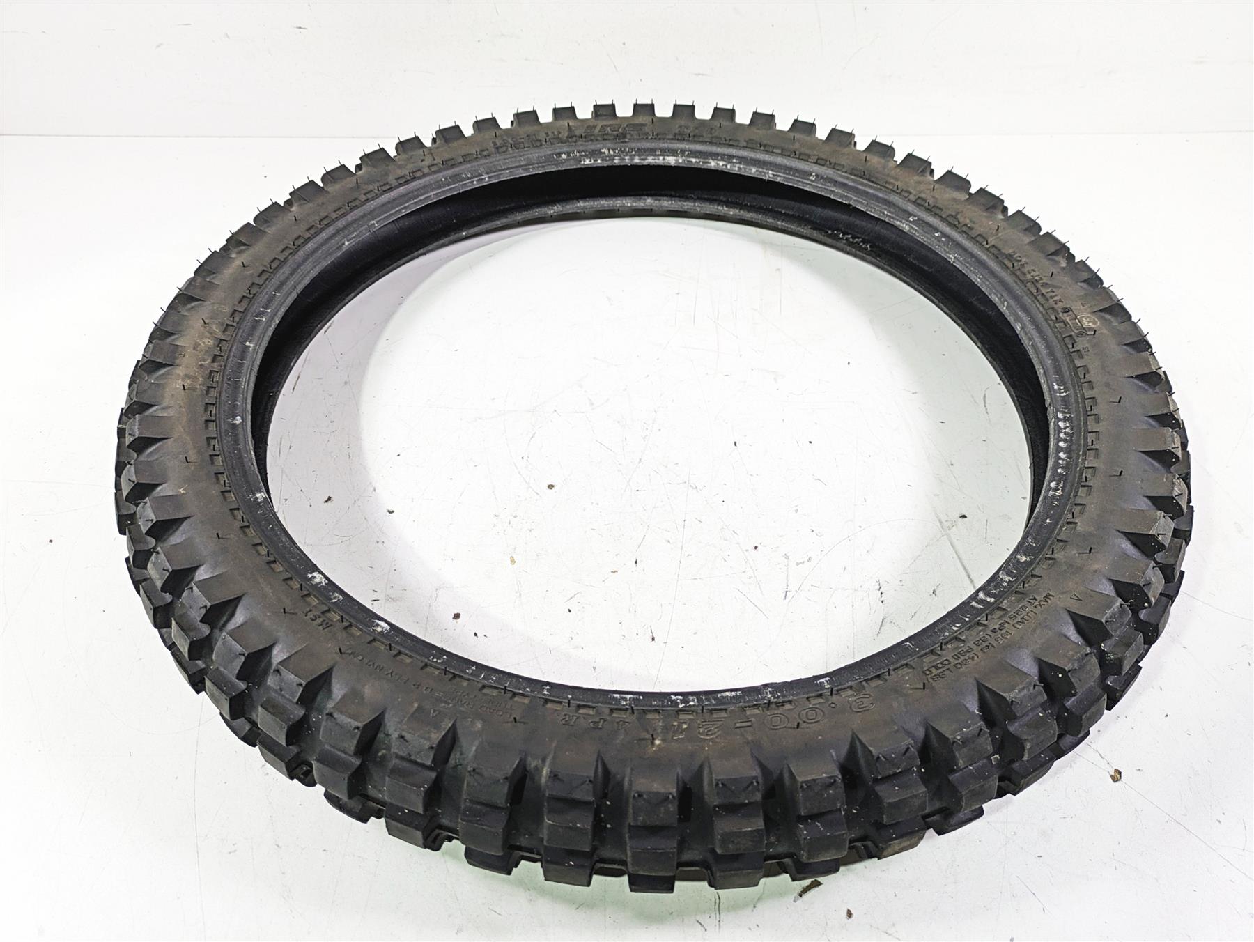 Used Motorcycle IRC TR8 Battle Rally Series Tire Front - 3.00-21 301700 {{ shop.shopifyCountryName }} - Mototech271