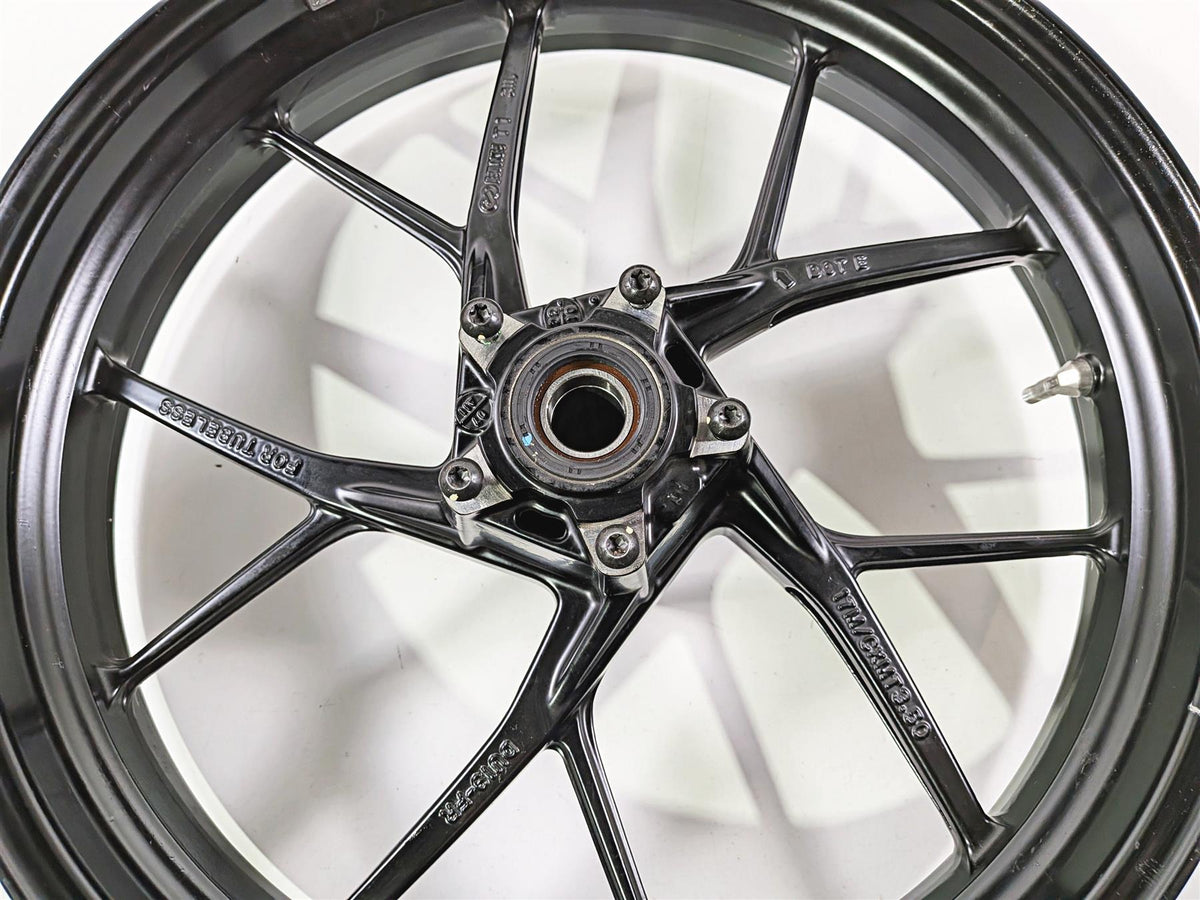 2023 Ducati Streetfighter V4 Straight Front Wheel Rim 17x3.5 Enkei 50122341AA-Mototech271