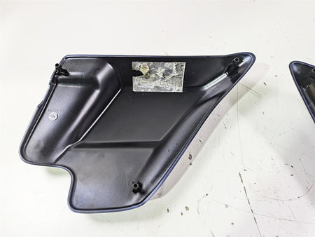 2003 Harley Touring FLHTCUI E-Glide 100th Side Cover Gunmetal Pearl Set 66250-97 {{ shop.shopifyCountryName }} - Mototech271