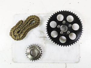 2015 Harley FXDL Dyna Low Rider Bulletproof Chain Sprocket Kit 24T 51T PBT 303 | Mototech271