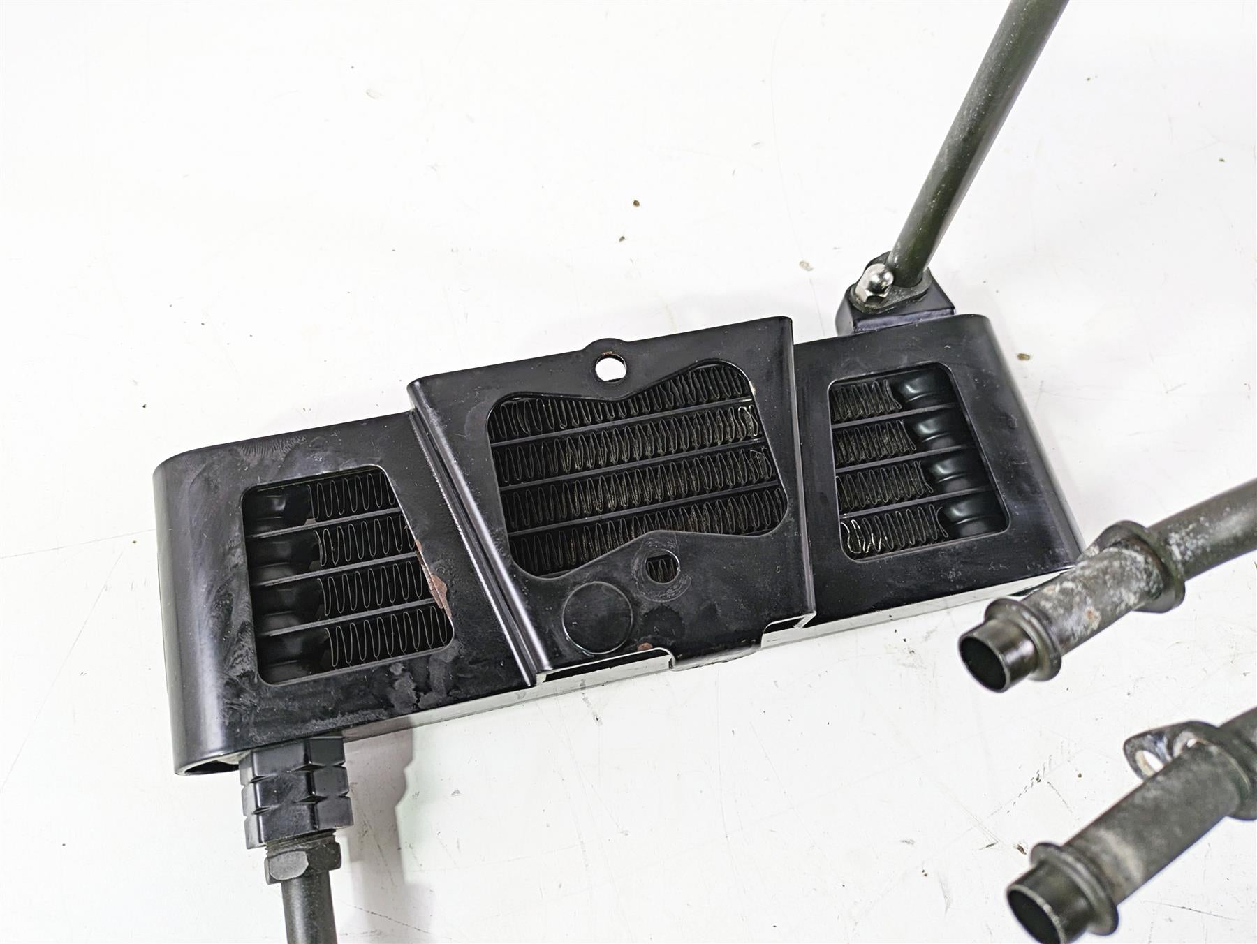 2004 Victory Kingpin Oil Cooler Radiator & Lines 1240145 {{ shop.shopifyCountryName }} - Mototech271