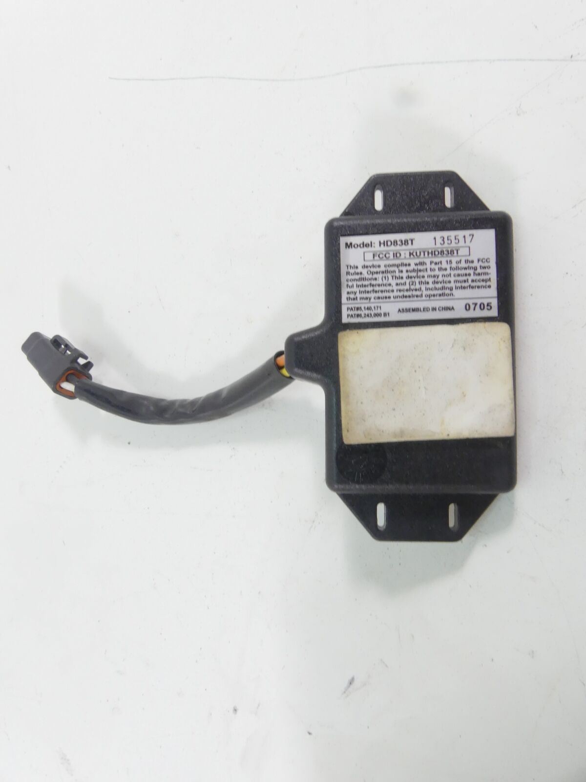 2006 Harley Touring FLHCU SE CVO Garage Door Transmitter Module HD383T 91559-01 {{ shop.shopifyCountryName }} - Mototech271