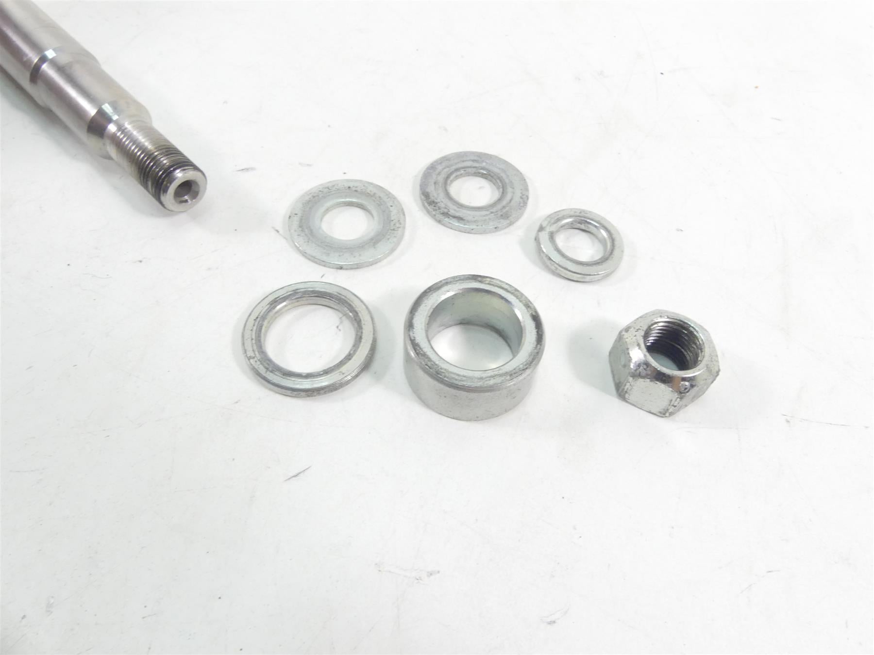 2000 Harley Dyna FXR4 CVO Super Glide Front Axle Wheel Spindle 43895-00 {{ shop.shopifyCountryName }} - Mototech271