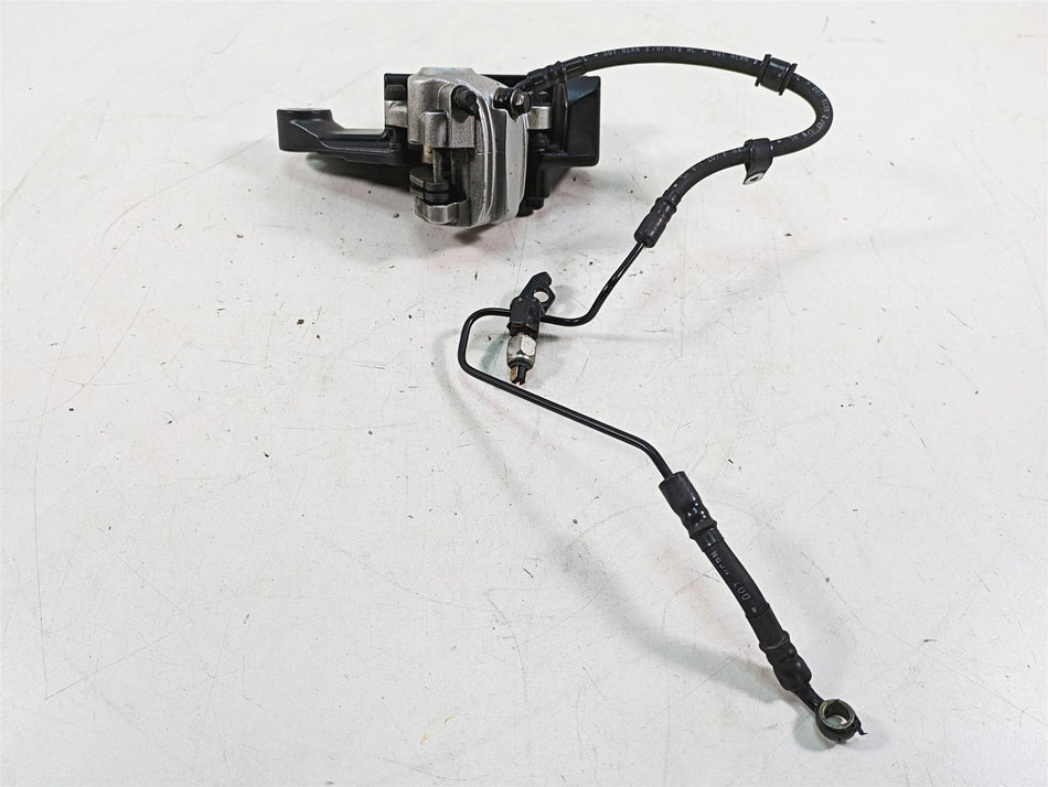 2007 Harley Sportster XL1200 C Rear Brake Caliper + Bracket & Line 42029-07 {{ shop.shopifyCountryName }} - Mototech271