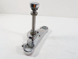 2009 Harley Dyna FXDFSE CVO Fat Bob Lower Triple Tree Clamp 49mm - Read 48782-09