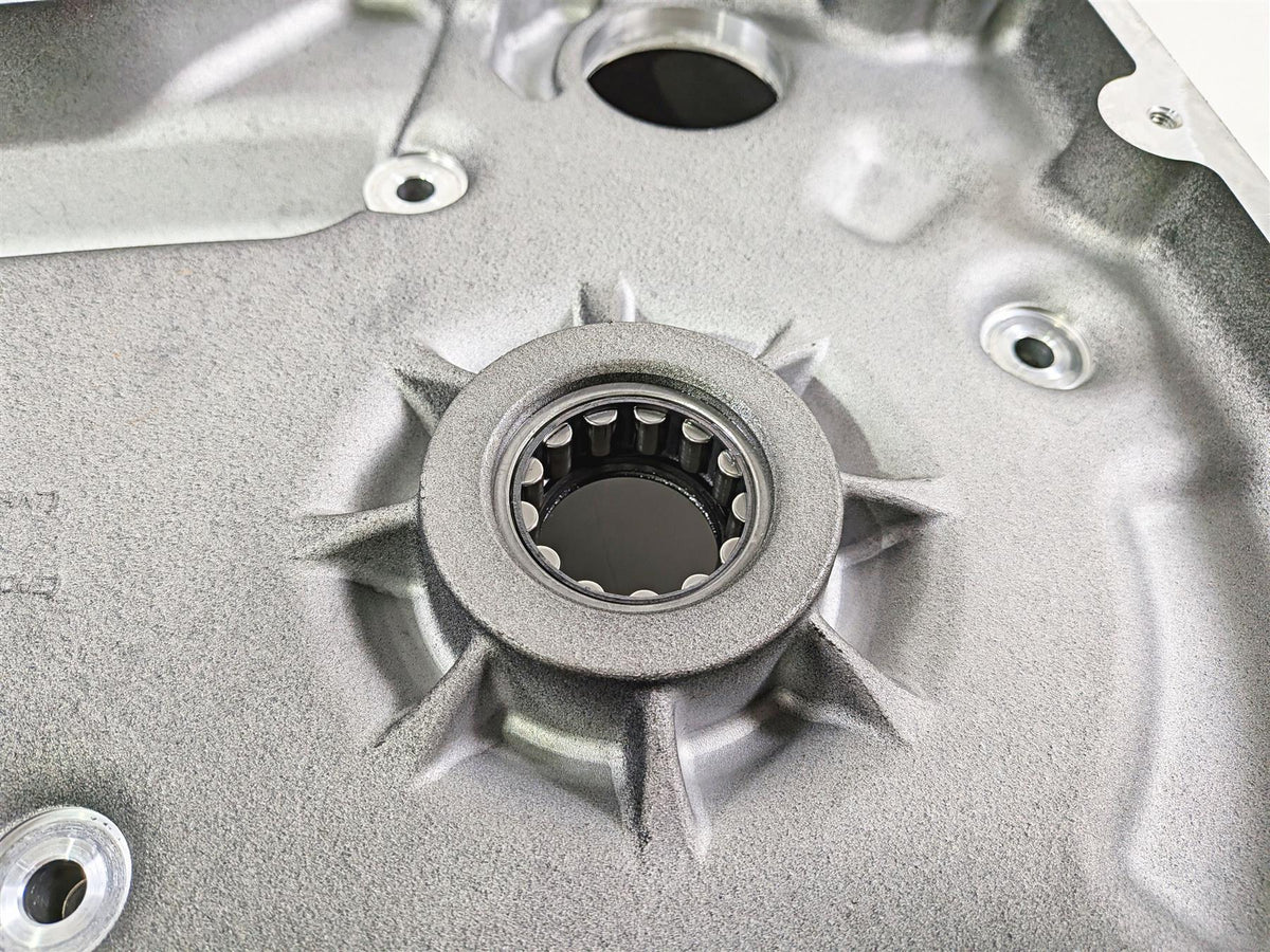 2009 Harley FXCWC Softail Rocker Inner Primary Drive Clutch Cover 60701-08 {{ shop.shopifyCountryName }} - Mototech271