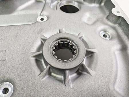 2009 Harley FXCWC Softail Rocker Inner Primary Drive Clutch Cover 60701-08 {{ shop.shopifyCountryName }} - Mototech271
