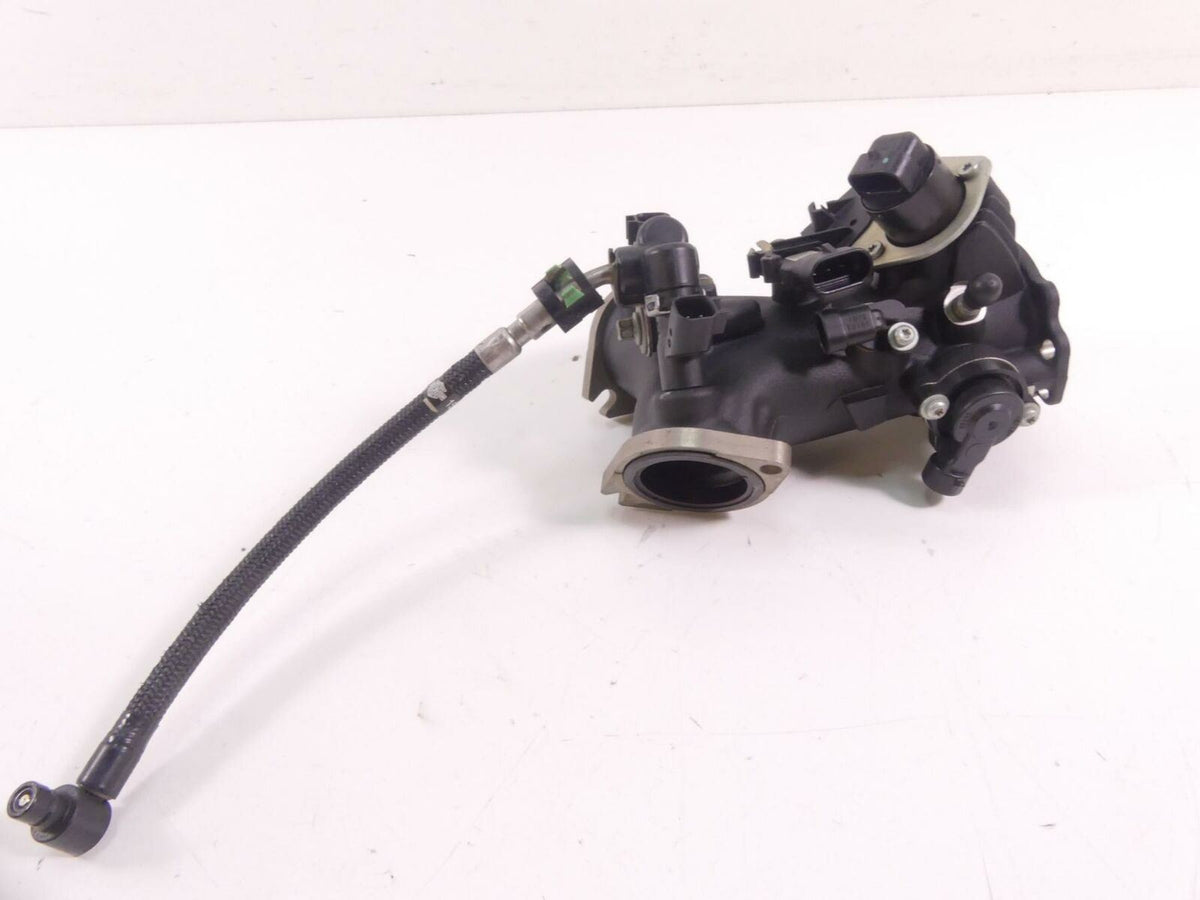 2009 Harley FXCW Softail Rocker Throttle Body Bodies Fuel Injectors 27708-06 {{ shop.shopifyCountryName }} - Mototech271