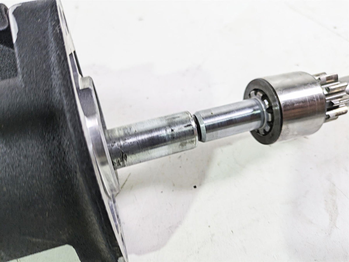 2004 Harley Softail FLSTF Fat Boy Engine Starter Motor + Cover 31612-09 {{ shop.shopifyCountryName }} - Mototech271
