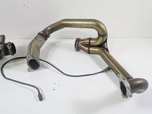Load image into Gallery viewer, 2017 KTM 1290 Super Duke GT Exhaust Chamber Header &amp; Servo Set 61405050000
