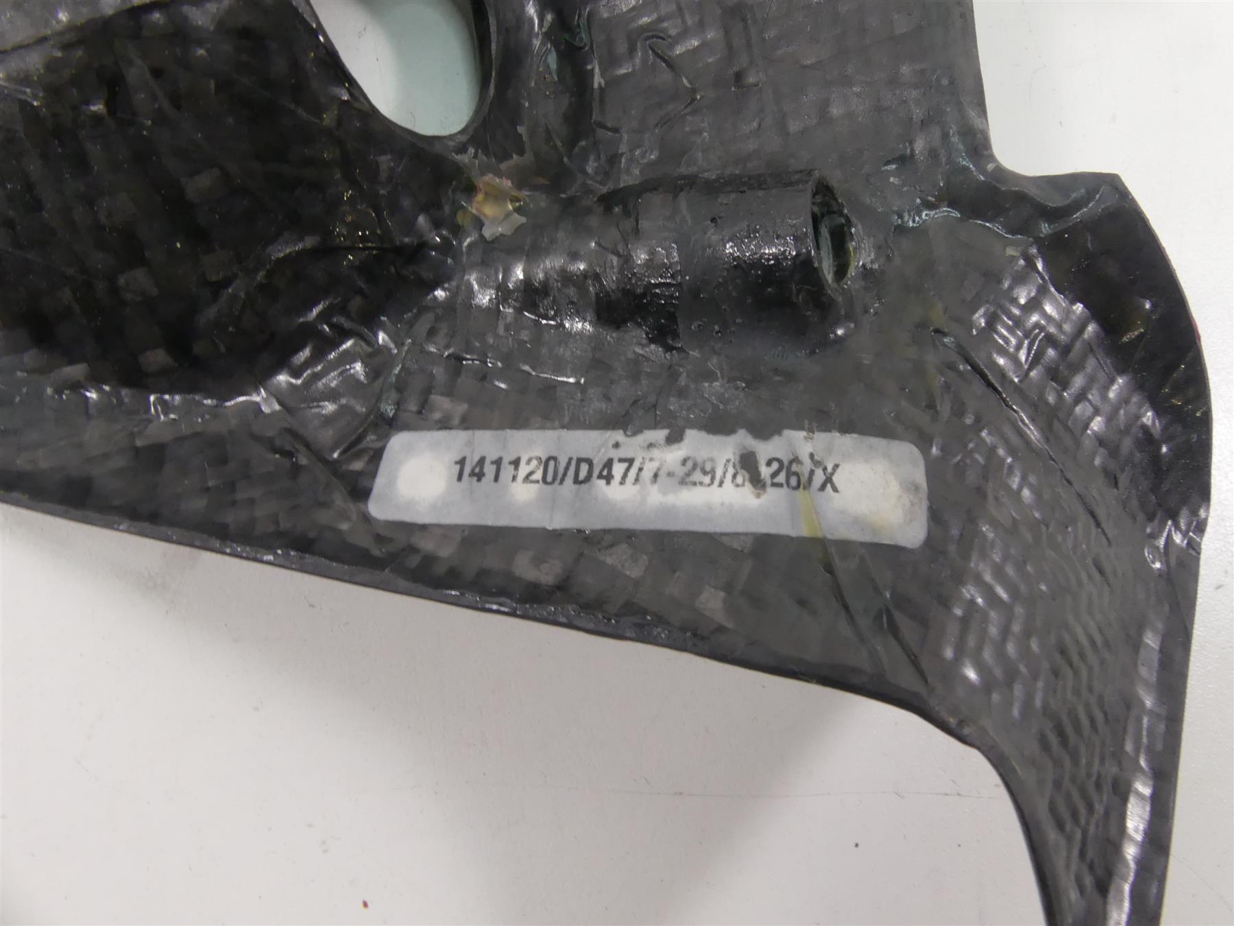 2012 Ducati Panigale 1199S Ignition Switch Carbon Fiber Cover 141120 {{ shop.shopifyCountryName }} - Mototech271