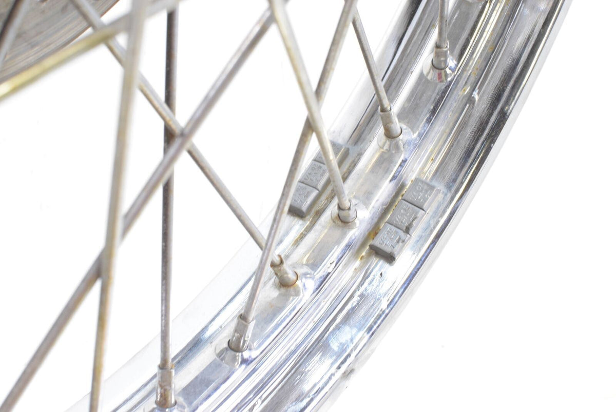 2006 Harley FXDWGI Dyna Wide Glide Strgt Front Wheel Rim 21x2.15 -Rust 43647-06A {{ shop.shopifyCountryName }} - Mototech271