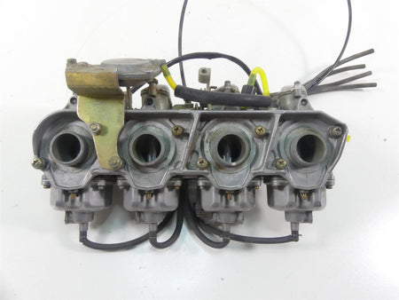 1977 Honda CB750 A Four Hondamatic Carburetor Carb Set - Video 16100-393-054 {{ shop.shopifyCountryName }} - Mototech271