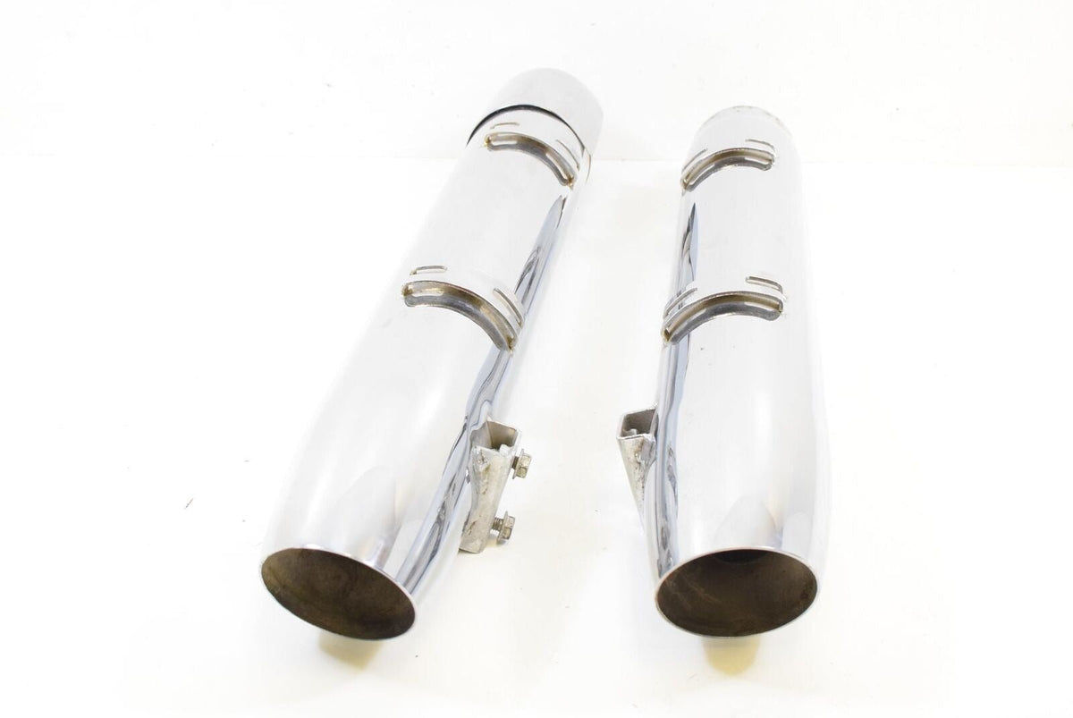 2015 Indian 111ci Roadmaster Stock OEM Stage 0 Exhaust Muffler Set 1262383-156 {{ shop.shopifyCountryName }} - Mototech271