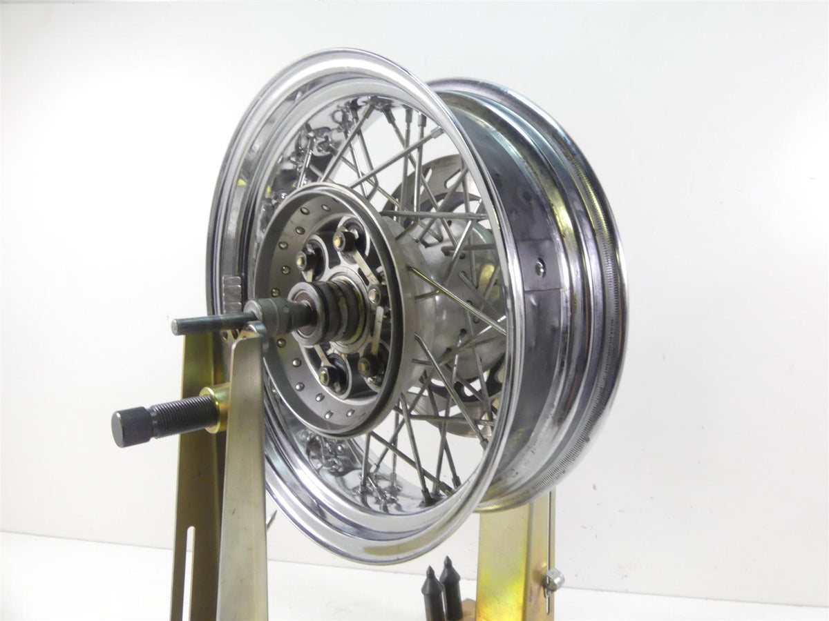 2002 Yamaha XVS1100 V-Star Nice Chrome Spoke Rear Wheel Rim 15x4.5 5EL-25311-00 {{ shop.shopifyCountryName }} - Mototech271