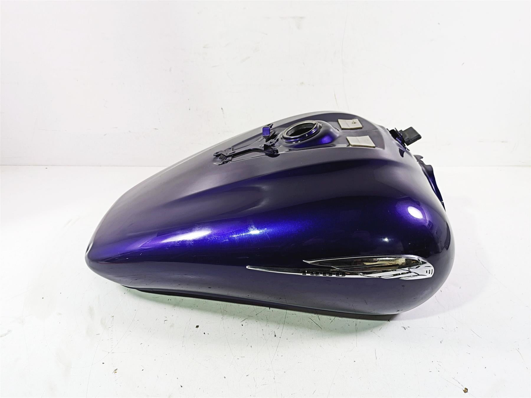 2002 Honda VTX1800 Retro Fuel Gas Tank Pearl Chromium Purple -Read